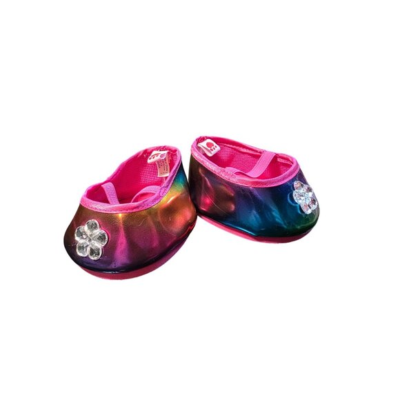 Build-A-Bear Workshop BAB Lot of 3 Pink Shoes - Picture 7 of 10